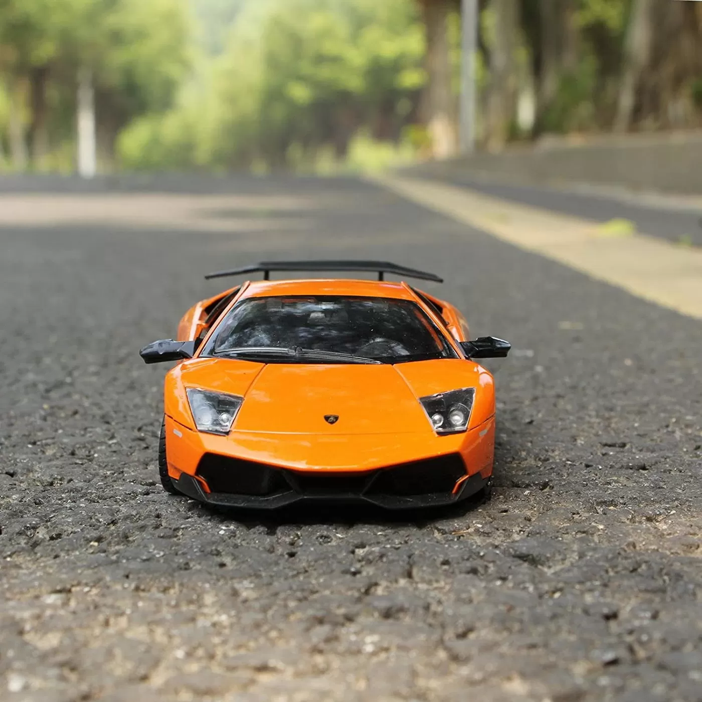 Masinuta metalica lamborghini gallardo lp560-4 portocaliu scara 1 la 20, varsta de la 3 ani la +15 ani [5]