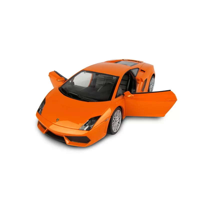 Masinuta metalica lamborghini gallardo lp560-4 portocaliu scara 1 la 20, varsta de la 3 ani la +15 ani [2]