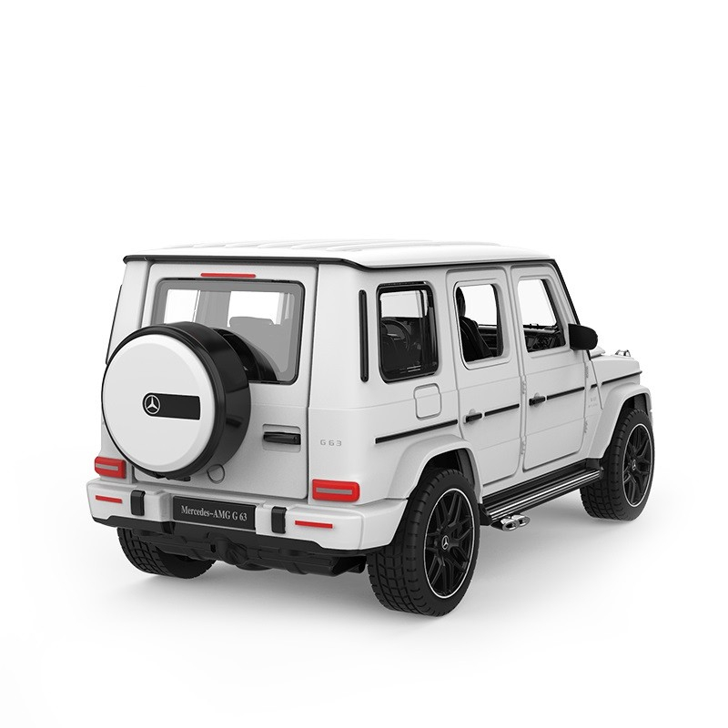 Masinuta metalica merceded benz amg g63 alb scara 1 la 32, varsta de la 3 ani la +15 ani [8]