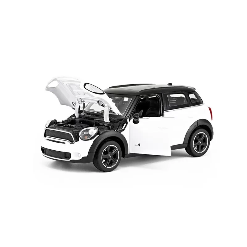 Masinuta metalica minicooper alba scara 1 la 24, varsta de la 3 ani la +15 ani [2]