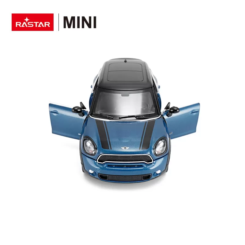 Masinuta metalica minicooper albastru scara 1 la 24, varsta de la 3 ani la +15 ani [5]