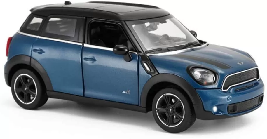 Masinuta metalica minicooper albastru scara 1 la 24, varsta de la 3 ani la +15 ani [2]