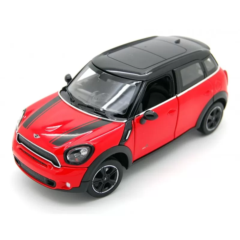 Masinuta metalica minicooper rosu scara 1 la 24, varsta de la 3 ani la +15 ani [7]