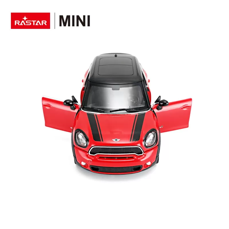 Masinuta metalica minicooper rosu scara 1 la 24, varsta de la 3 ani la +15 ani [8]