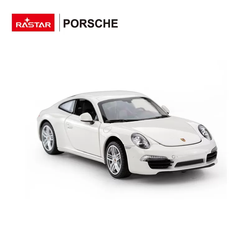 Masinuta metalica porsche 911 alb scara 1 la 24, varsta de la 3 ani la +15 ani [7]