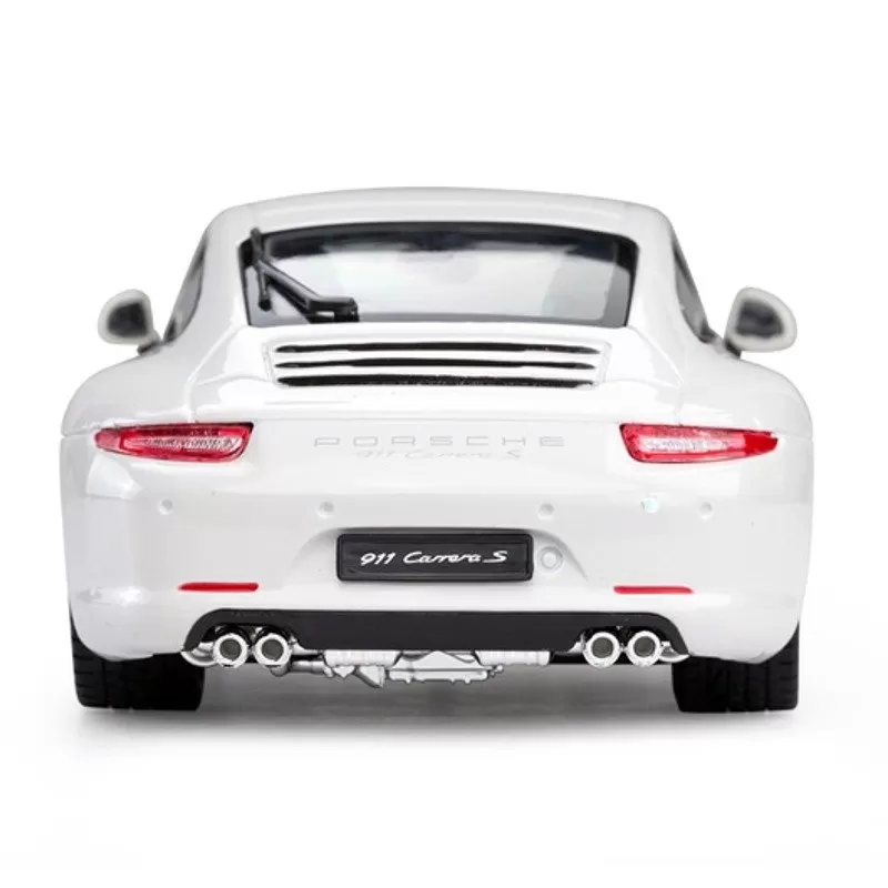 Masinuta metalica porsche 911 alb scara 1 la 24, varsta de la 3 ani la +15 ani [8]
