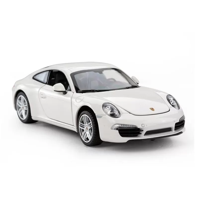 Masinuta metalica porsche 911 alb scara 1 la 24, varsta de la 3 ani la +15 ani [2]