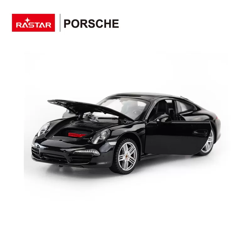 Masinuta metalica porsche 911 negru scara 1 la 24, varsta de la 3 ani la +15 ani [3]