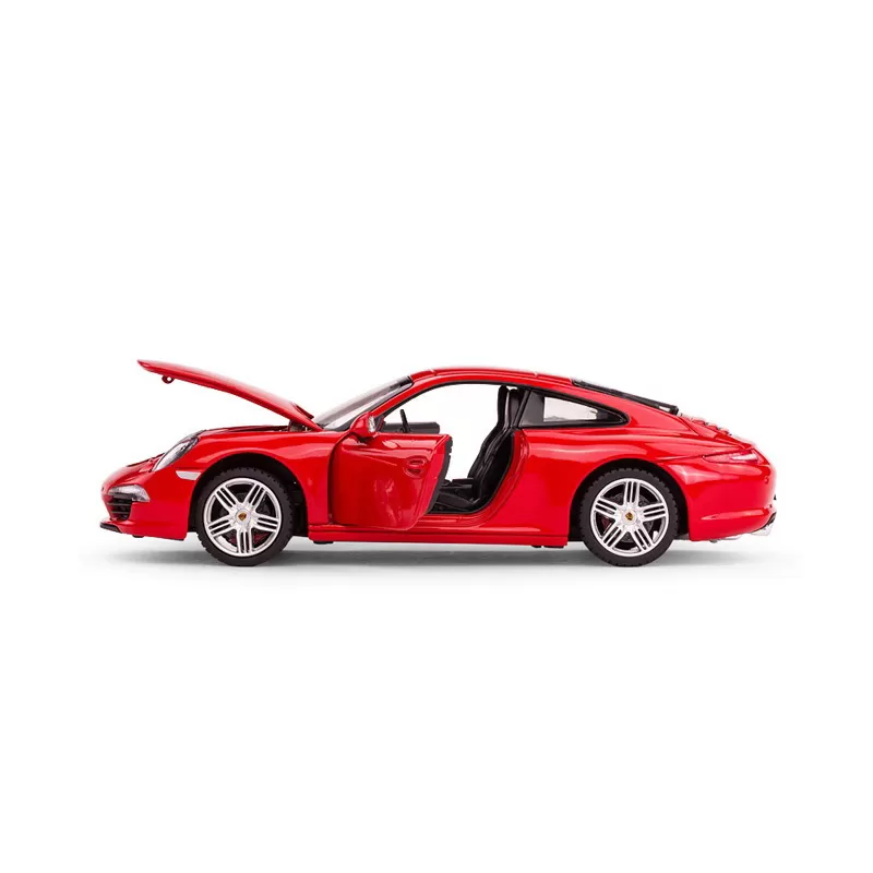Masinuta metalica porsche 911 rosu scara 1 la 24, varsta de la 3 ani la +15 ani [4]