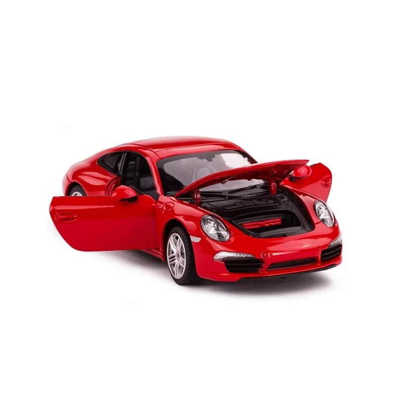 Masinuta metalica porsche 911 rosu scara 1 la 24, varsta de la 3 ani la +15 ani [2]