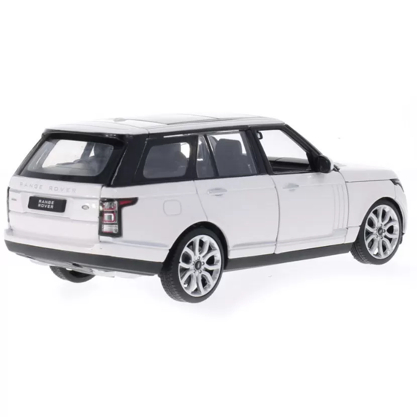 Masinuta metalica range rover alb scara 1 la 24, varsta de la 3 ani la +15 ani [5]