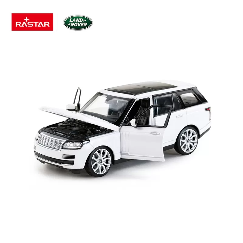 Masinuta metalica range rover alb scara 1 la 24, varsta de la 3 ani la +15 ani [6]