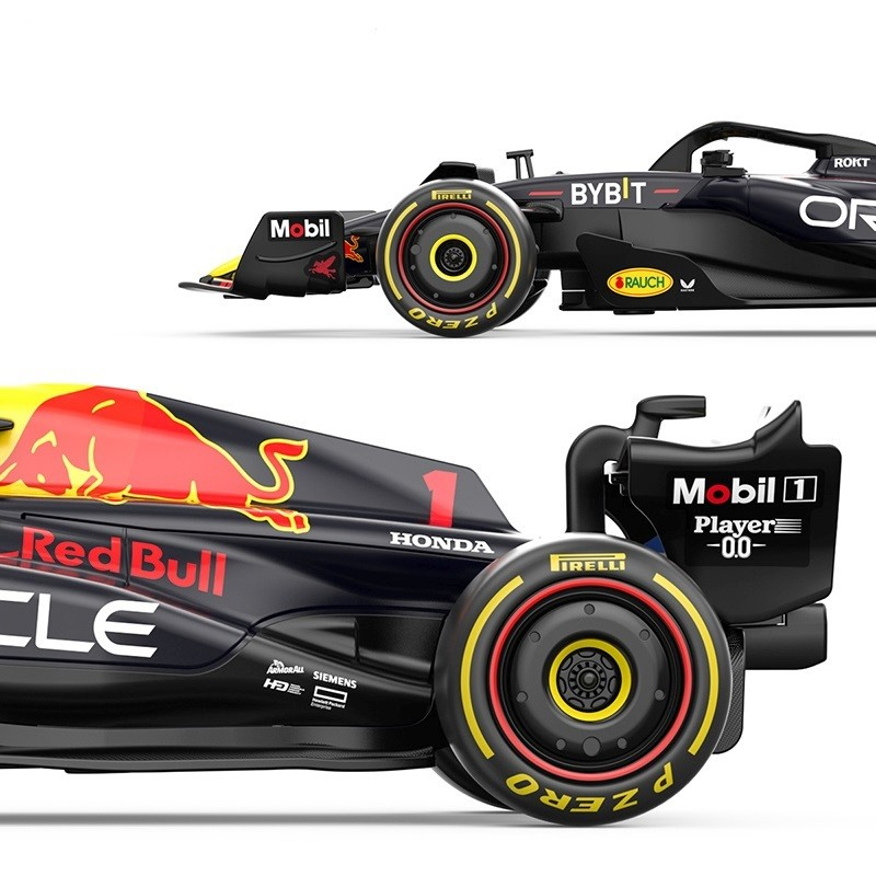 Masinuta metalica red bull formula 1 rb19 scara 1 la 24, varsta de la 3 ani la +15 ani [3]