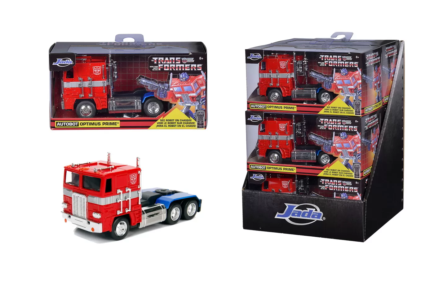 Masinuta metalica transformers g1 optimus prime scara 1 la 32 [8]