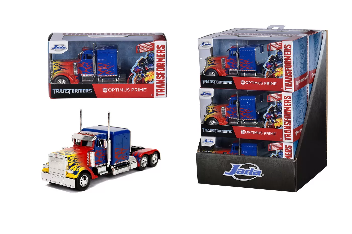 Masinuta metalica transformers t1 optimus prime scara 1 la 32 [8]