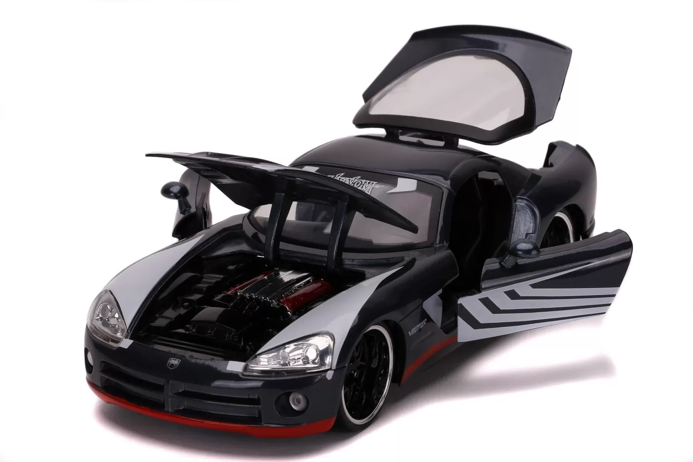 Masinuta metalica venom 2008 dodge viper scara 1 la 24 [5]