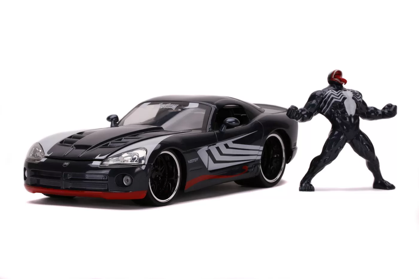 Masinuta metalica venom 2008 dodge viper scara 1 la 24 [8]