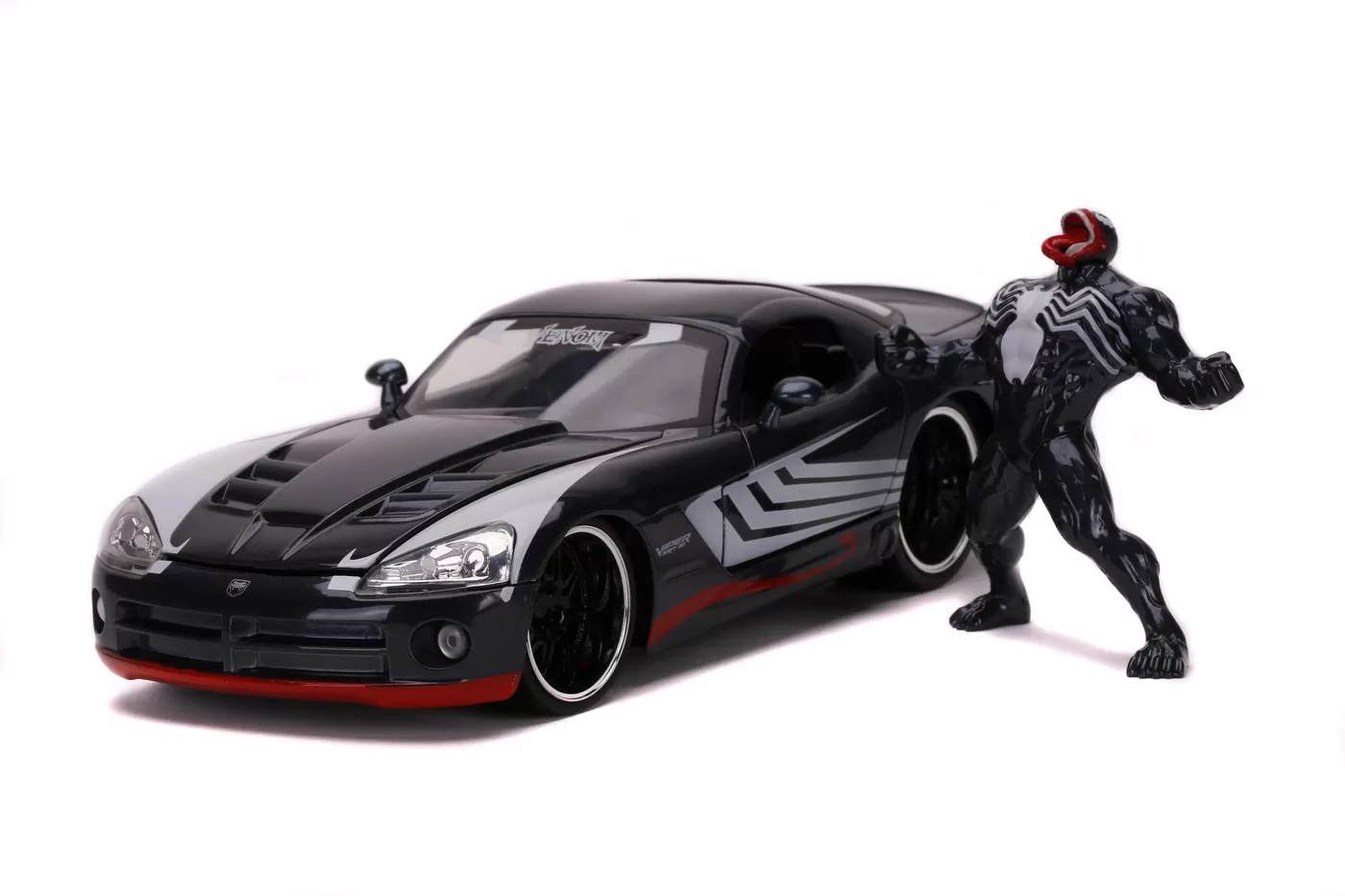 Masinuta metalica venom 2008 dodge viper scara 1 la 24 [2]