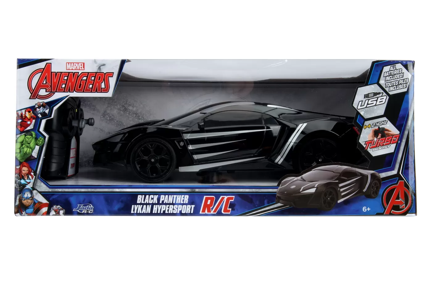 Masinuta radiocomandata black panther lykan scara 1 la 16 [8]
