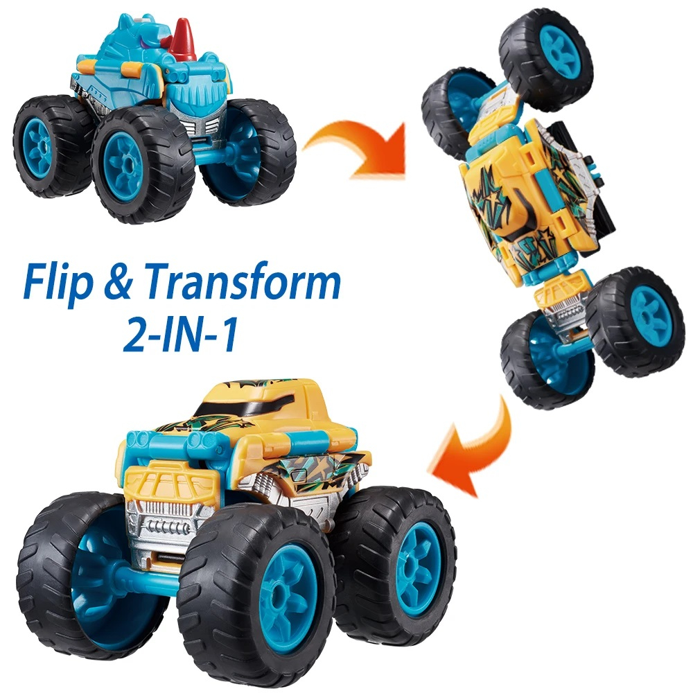 Masinuta transformabila, 2 in1 Monster Car copii varsta 3-5 ani|5-7 ani [3]