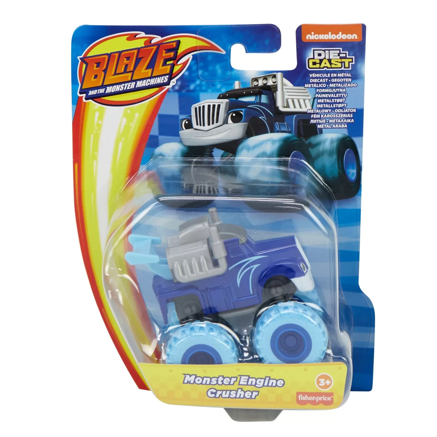 Masinute blaze din metal monster engine crusher, varsta de la 3 ani la 10 ani [1]