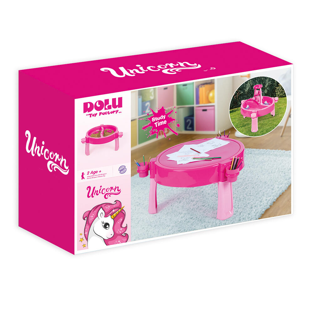 Masuta de activitati pentru apa si nisip - roz [4]