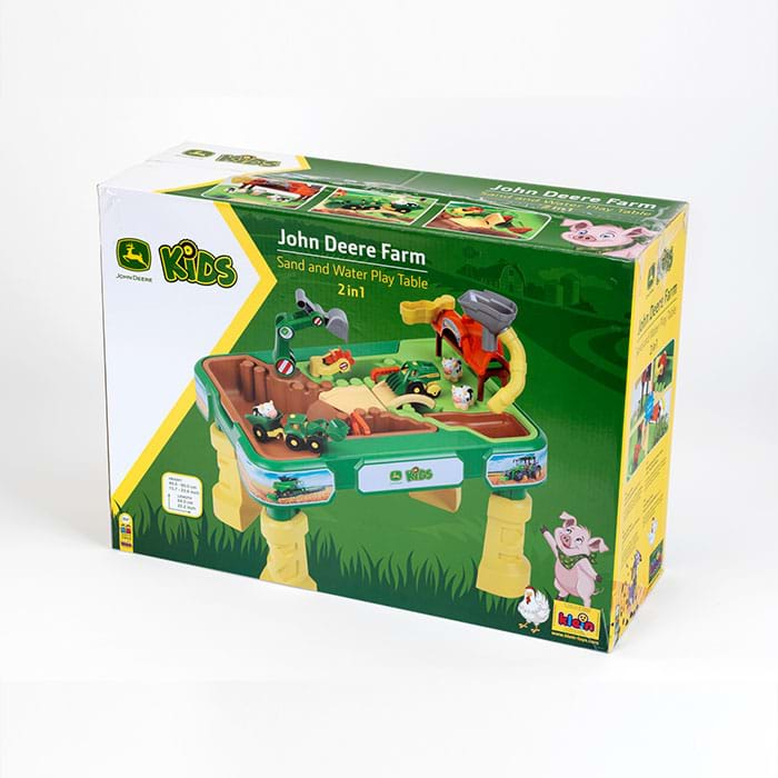 Masuta de joaca cu apa si nisip 2 in 1 - Ferma John Deere [17]