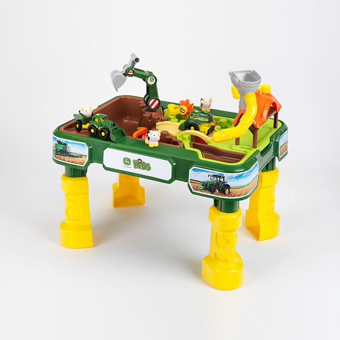 Masuta de joaca cu apa si nisip 2 in 1 - Ferma John Deere [5]