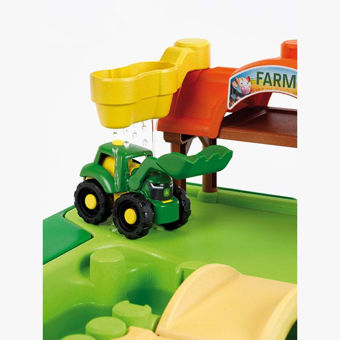 Masuta de joaca cu apa si nisip 2 in 1 - Ferma John Deere [8]