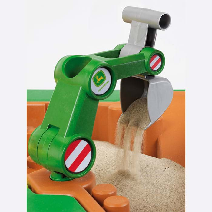 Masuta de joaca cu apa si nisip 2 in 1 - Ferma John Deere [6]