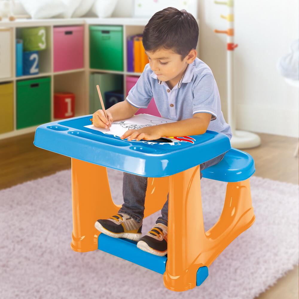 Masuta de studiu cu scaun - Hot Wheels [2]
