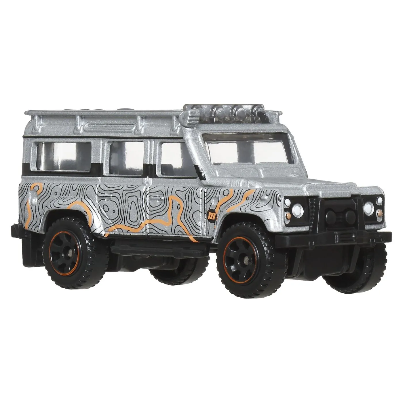 Matchbox set 8 masinute metalice exclusiv land rover 110 scara 1 la 64, copii 3 ani pana la 7 ani [3]