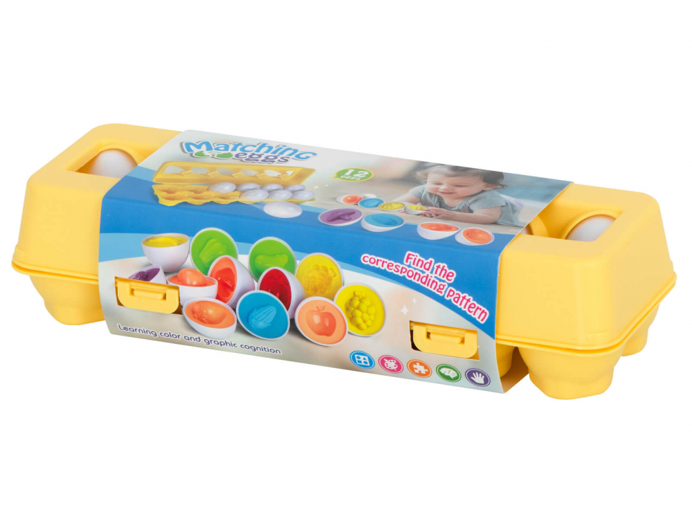 Joc Asocieri Matching Eggs - Potriveste oua cu Fructe si Legume - Micostore.ro [8]