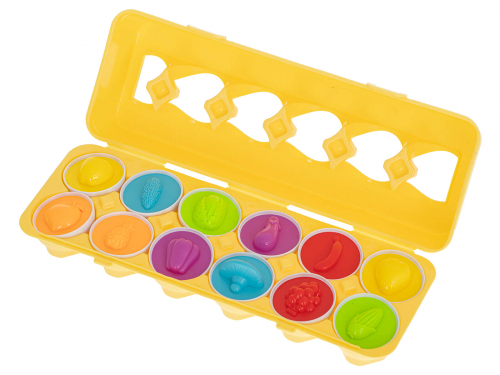 Joc Asocieri Matching Eggs - Potriveste oua cu Fructe si Legume - Micostore.ro [6]