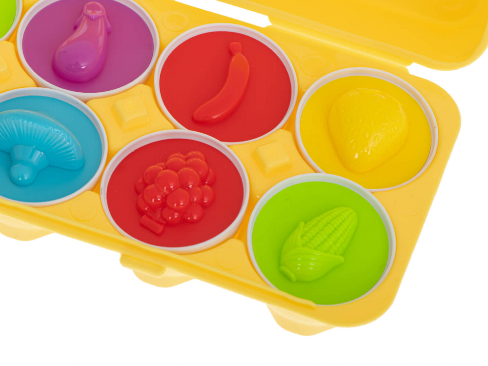 Joc Asocieri Matching Eggs - Potriveste oua cu Fructe si Legume - Micostore.ro [7]