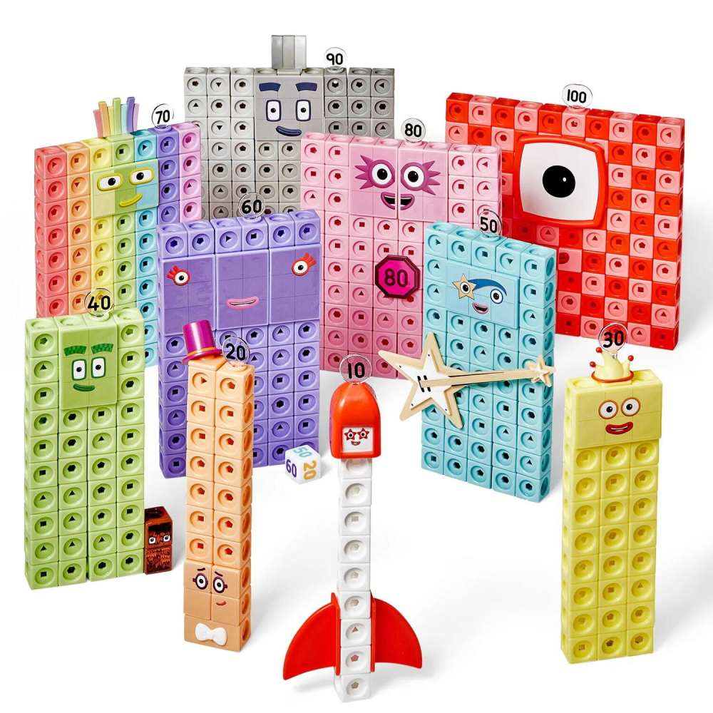 MathLinkÂ®Cubes Numberblocks Set activitati - Eroii cu Zero [2]