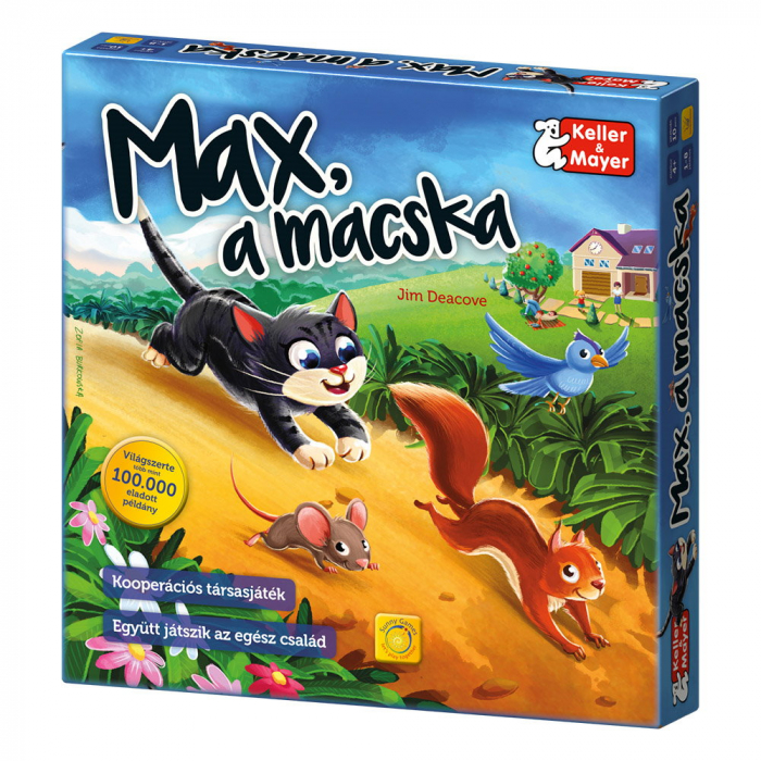Max a macska, kooperációs társasjáték, 4+ ani [1]