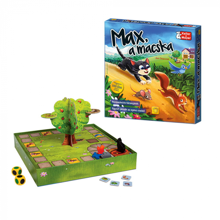 Max a macska, kooperációs társasjáték, 4+ ani [2]
