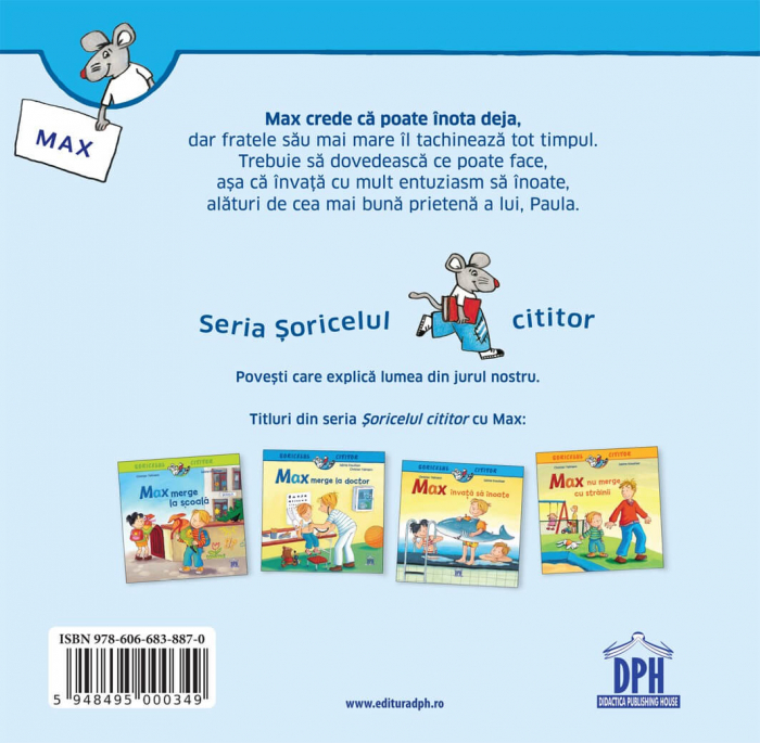 Carti educative: Max invata sa inoate [2]