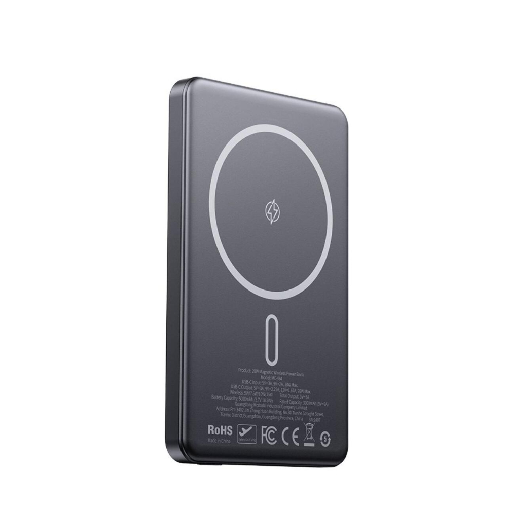 Mcdodo Acumulator Extern 5000mAh Meta Series Ultra-Thin Design, 20W, Negru [11]