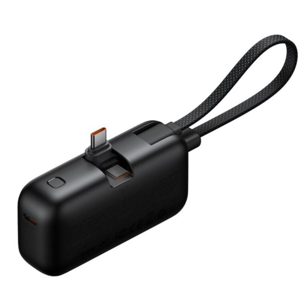 Mcdodo Acumulator Extern FreeKit Series 5000mAh, 22.5W, cablu si conector USB-C incorporate, Negru [3]