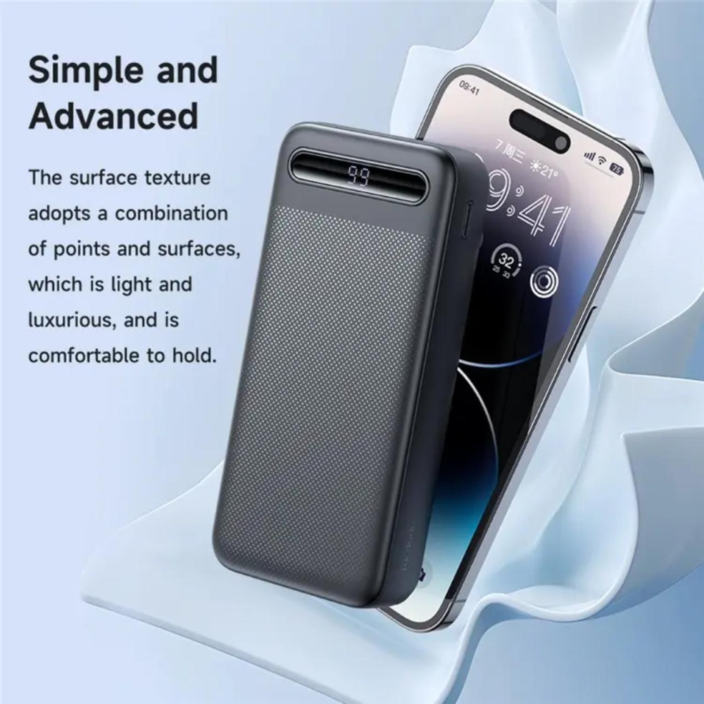 Mcdodo Acumulator Extern Star Series Digital Display 20000mAh, 15W, Negru [2]