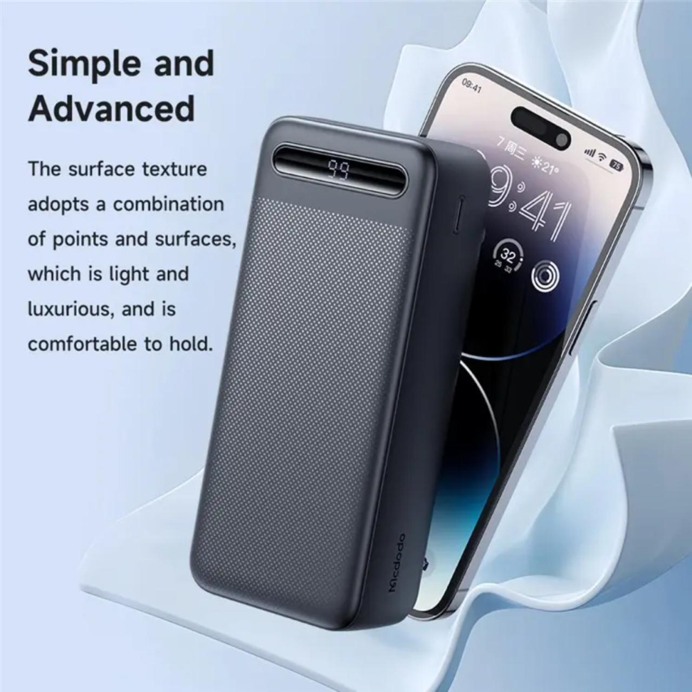 Mcdodo Acumulator Extern Star Series Digital Display 30000mAh, 15W, Negru [2]