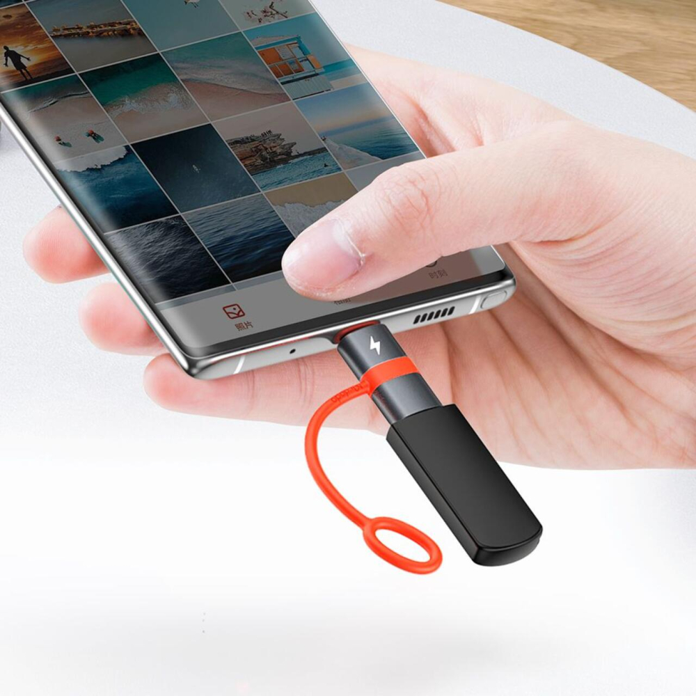 Mcdodo Adaptor USB-C la MicroUSB Negru [8]