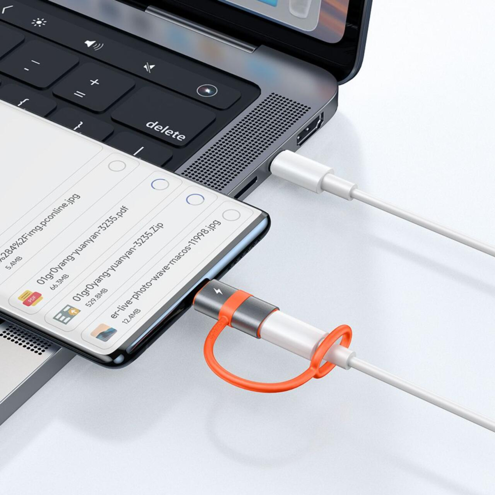 Mcdodo Adaptor USB-C la MicroUSB Negru [7]