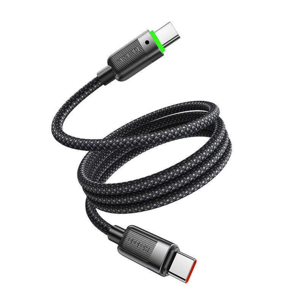 Mcdodo Cablu Type-C la Type-C 60W, Fast Charging, Self-Winding Series 1.2m Negru [8]