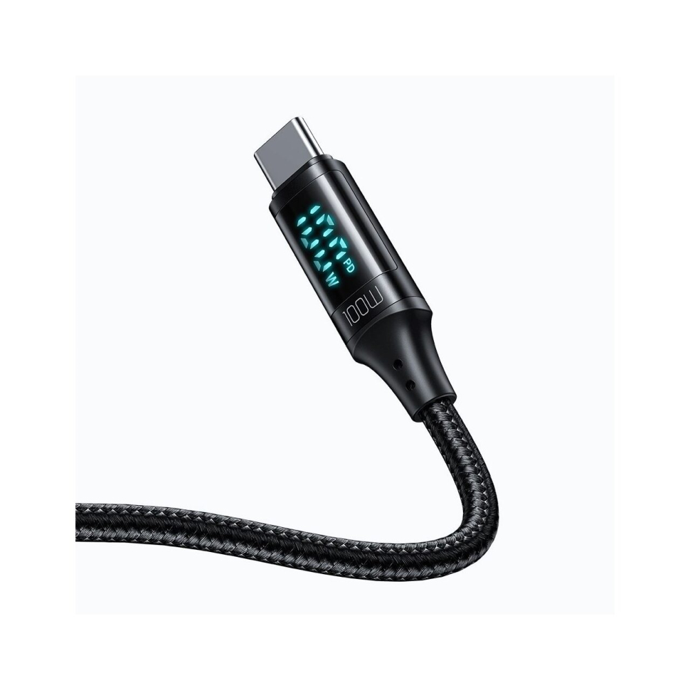 Mcdodo Cablu Type-C la Type-C Digital HD 100W, 1.2m, Black [2]