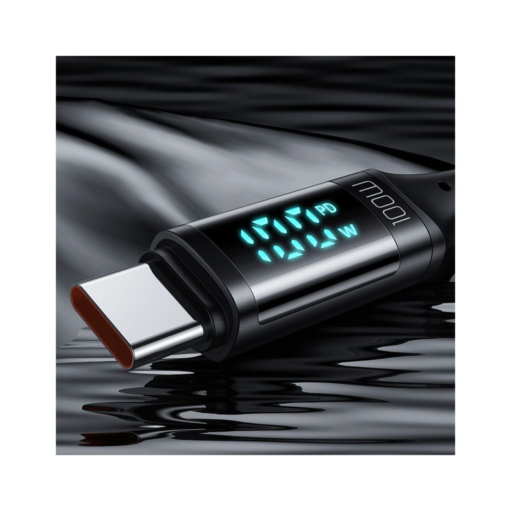 Mcdodo Cablu Type-C la Type-C Digital HD 100W, 1.2m, Black [4]