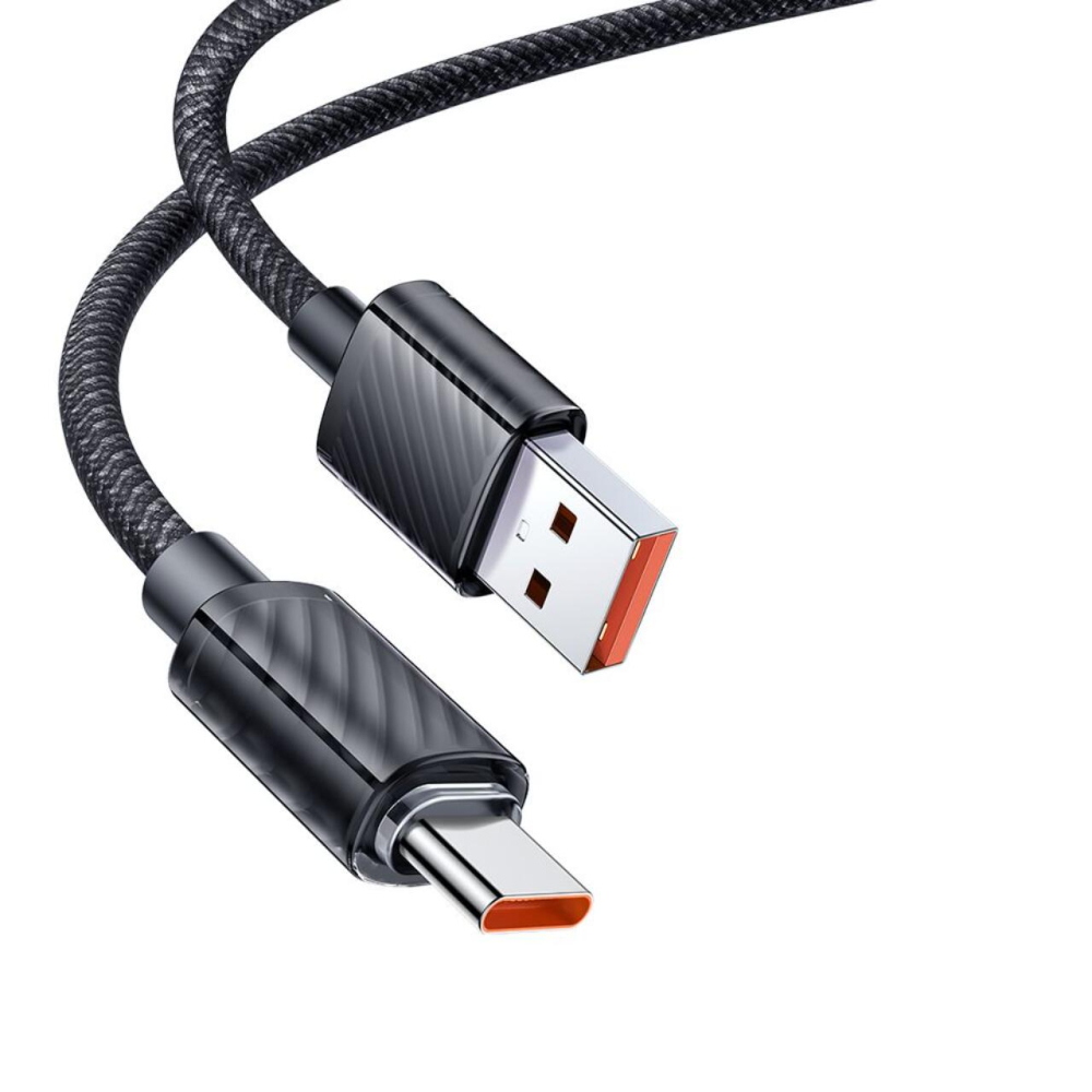 Mcdodo Cablu USB-A la Type-C Fast Charging, 100W, 1.2m, Negru [3]