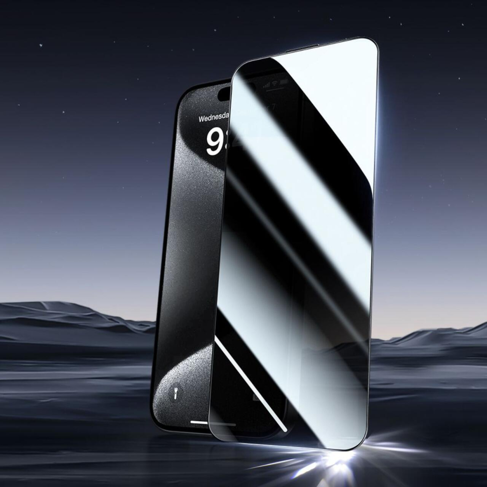 Mcdodo Folie Sticla Privacy iPhone 16 Plus cu Kit de instalare Easy Auto-Align [5]